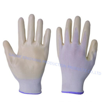 Natrile guantes de trabajo de trabajo de protección de guantes de trabajo (N6027)